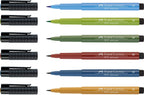 FABER-CASTELL PITT Artist Drawing Ink Pen Landscape colors - Al Masam Stationery LLC