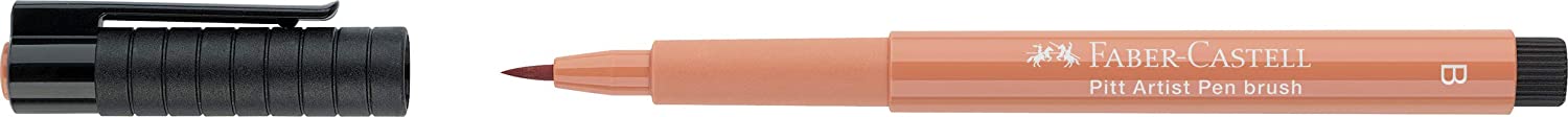 FABER-CASTELL PITT Artist Drawing Ink Pen Terra Earth colors Secondary image