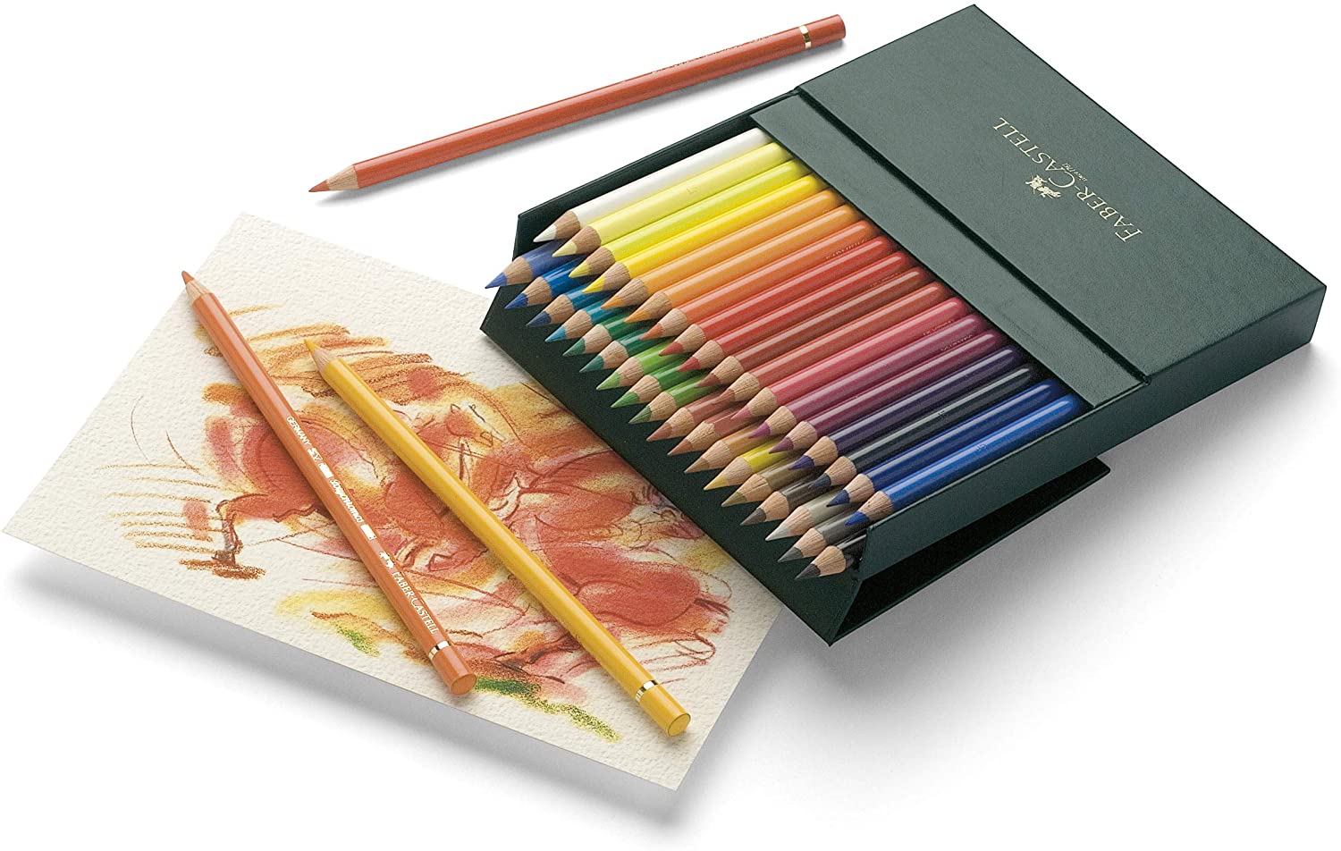 FABER-CASTELL Polychromos Artists Color Pencils in a Studio Secondary image