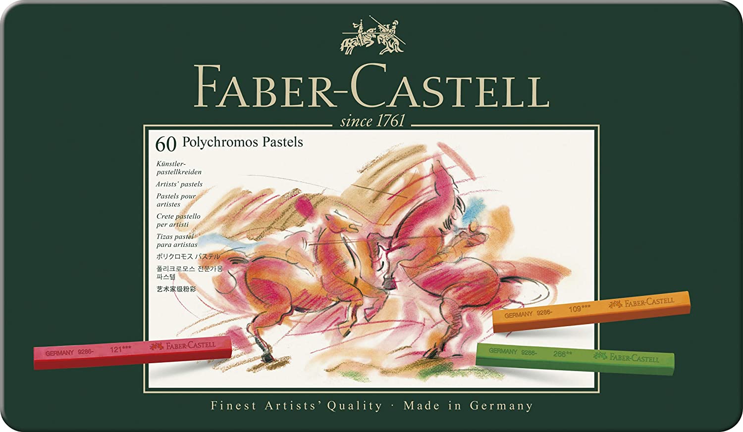 FABER-CASTELL POLYCHROMOS PASTELS SET - Al Masam Stationery LLC Main image