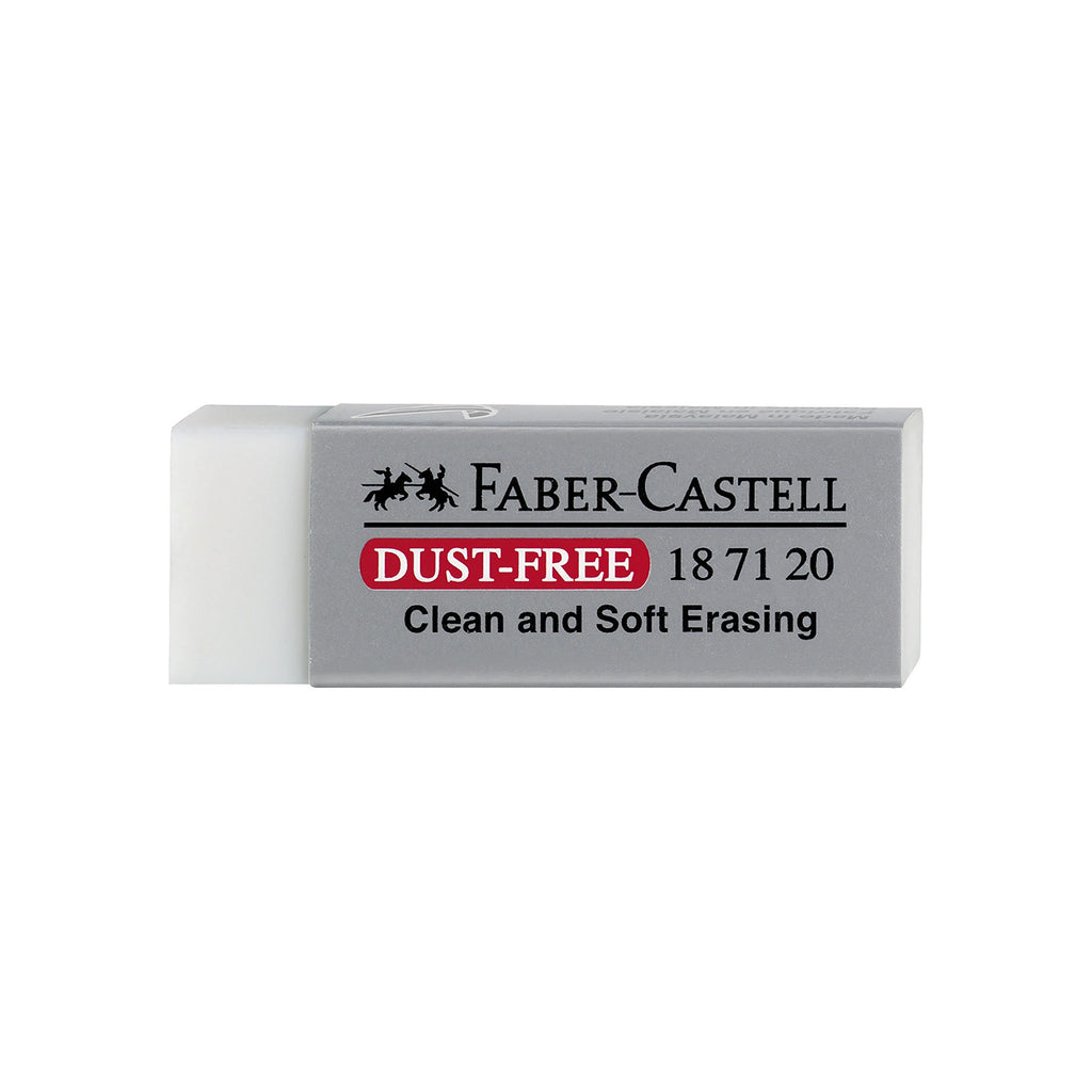 FABER-CASTELL Dust Free Eraser w Sleeve - (FCM187120) - Al Masam Stationery LLC