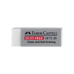 FABER-CASTELL Dust Free Eraser w Sleeve - (FCM187120) - Al Masam Stationery LLC