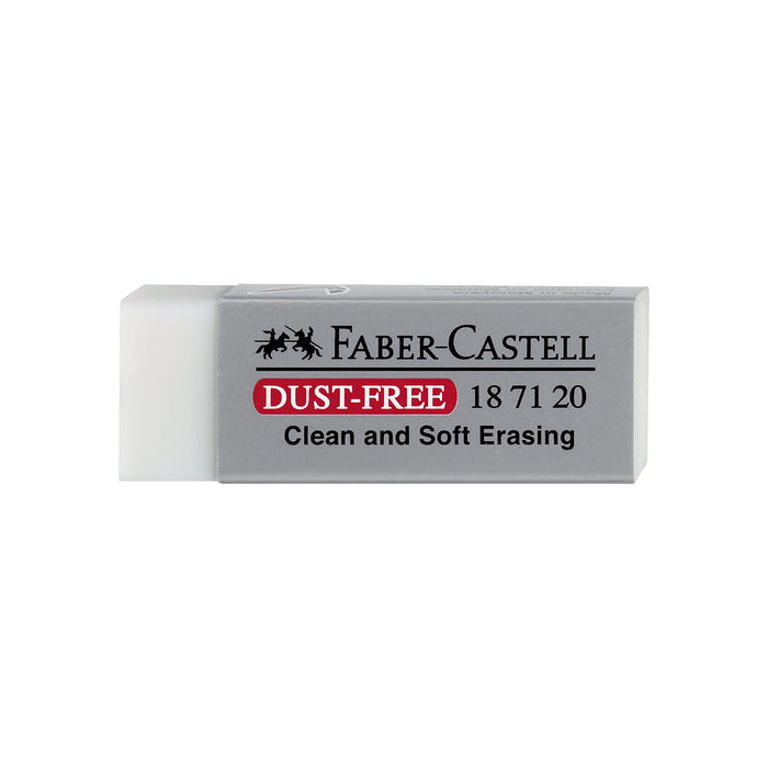 FABER-CASTELL Dust Free Eraser w Sleeve - (FCM187120) - Al Masam Stationery LLC