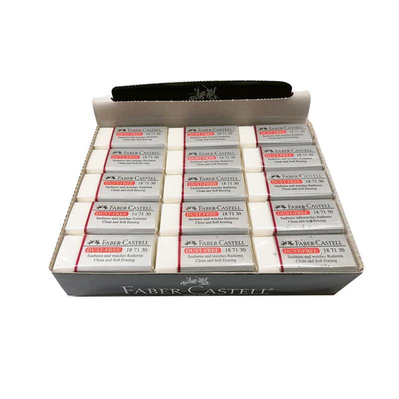 FABER-CASTELL Dust Free Eraser w Sleeve - FCM187130 - Al Masam Stationery LLC Main image