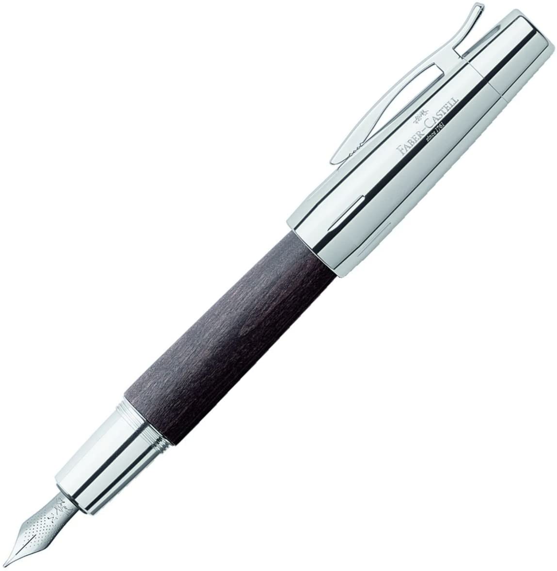 FABER-CASTELL E MOTION F PEN BLACK (BROAD) - Al Masam Stationery LLC Main image
