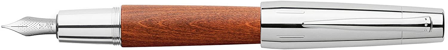 FABER-CASTELL E MOTION F PEN BROWN (BROAD) - Al Masam Stationery LLC Main image