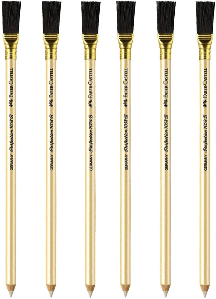 FABER-CASTELL ERASER STICK W/BRUSH-185800 - Al Masam Stationery LLC