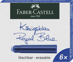FABER-CASTELL Ink Cartridge Standard Blue - Al Masam Stationery LLC