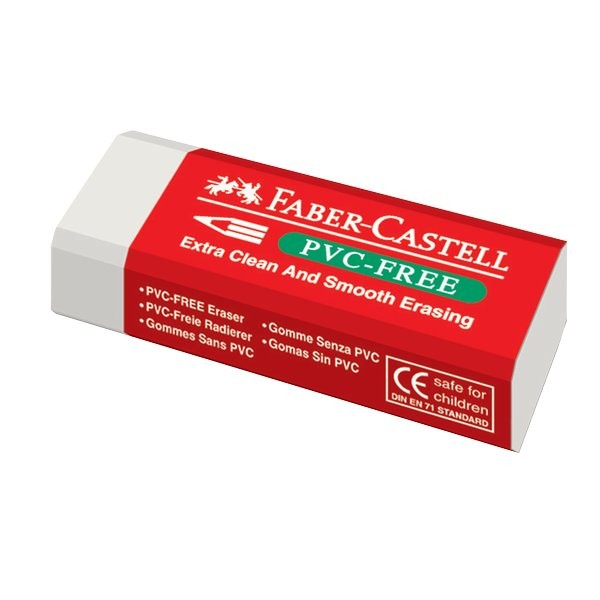 FABER-CASTELL PVC-FREE ERASER 7095-20E-20PCS Secondary image