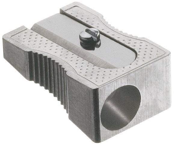 FABER-CASTELL METAL SHARPENER 20PC-PKT - Al Masam Stationery LLC Main image