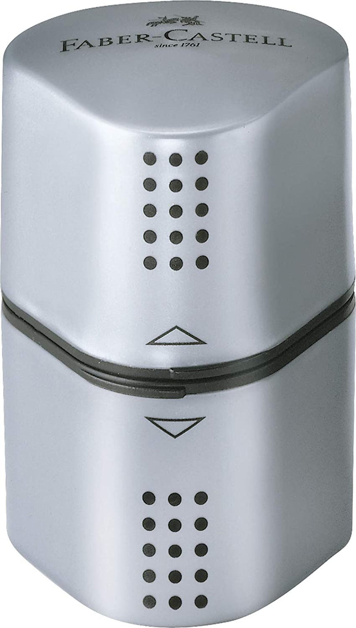 FABER-CASTELL Trio Sharpening Silver - Al Masam Stationery LLC