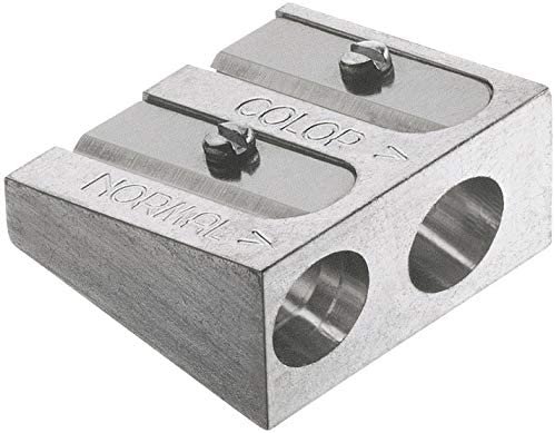 FABER-CASTELL Metal Double Hole Sharpener - Al Masam Stationery LLC Main image