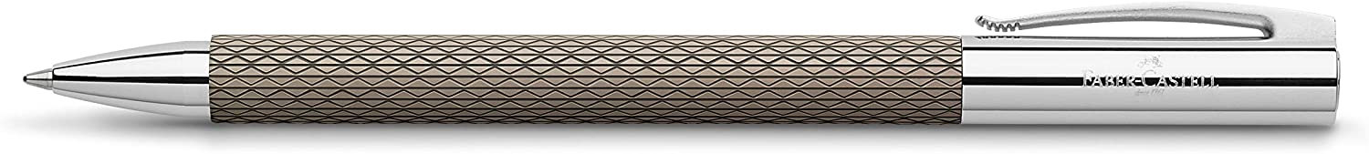 FABER-CASTELL AMBITION twist ballpoint pen,black sand - Al Masam Stationery LLC Main image