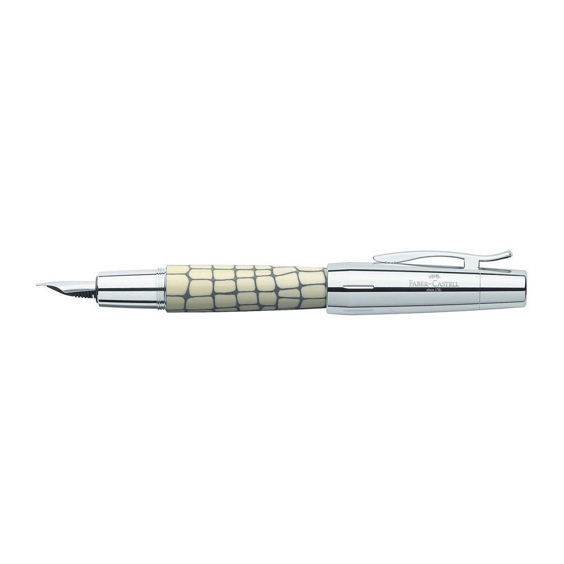 FABER-CASTELL EMOTION F.PEN RESIN I IVORY B - Al Masam Stationery LLC Main image