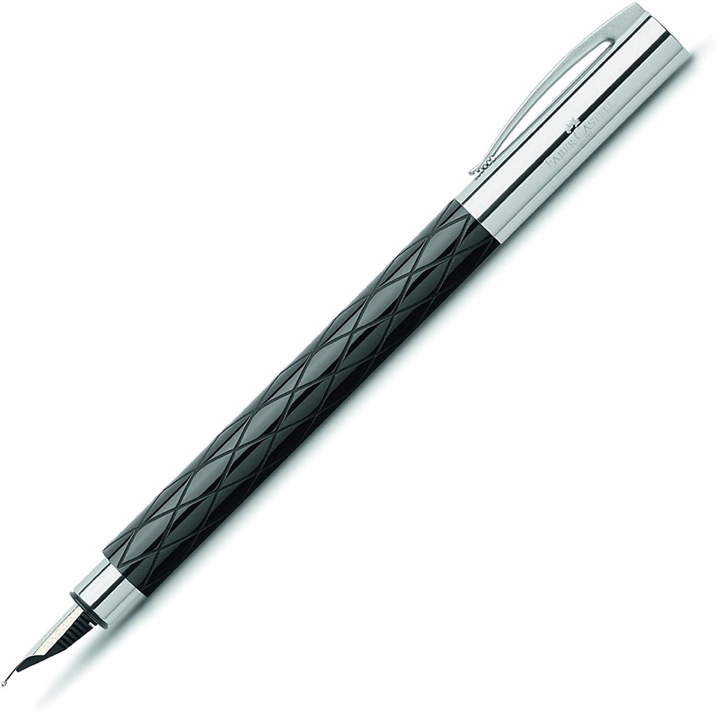 FABER-CASTELL F PEN AMBITION ROMBUS B BLACK - Al Masam Stationery LLC