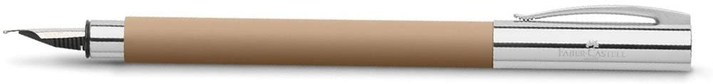 FABER-CASTELL Fountain pen AMBITION matt Sand M - Al Masam Stationery LLC Main image