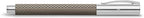 FABER-CASTELL Fountain pen AMBITION Op Art Black Sand M - Al Masam Stationery LLC