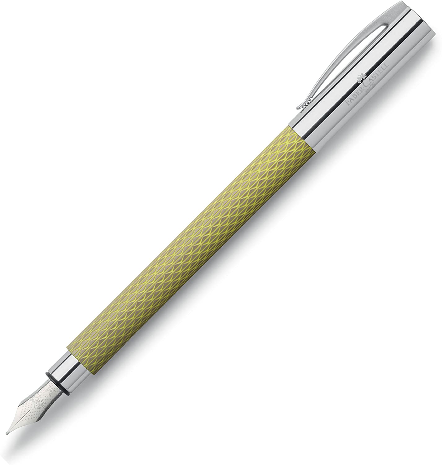 FABER-CASTELL FOUNTAIN PEN AMBITION OPART CURRY M - Al Masam Stationery LLC Main image