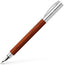 FABER-CASTELL Fountain pen AMBITION pearwood Brown EF - Al Masam Stationery LLC