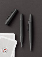 FABER-CASTELL FOUNTAIN PEN E-MOTION PURE BLACK M - Al Masam Stationery LLC