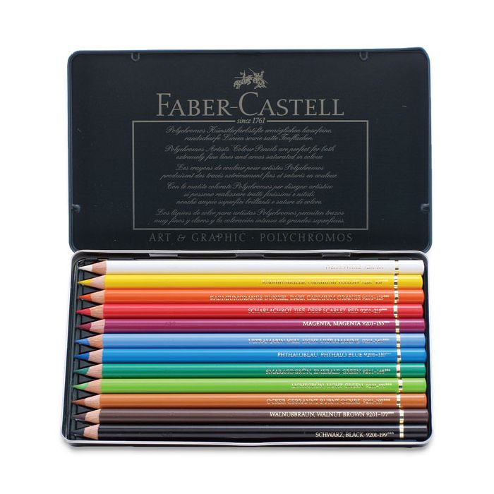 FABER-CASTELL POLYCHROMOS PENCILS - Al Masam Stationery LLC Main image