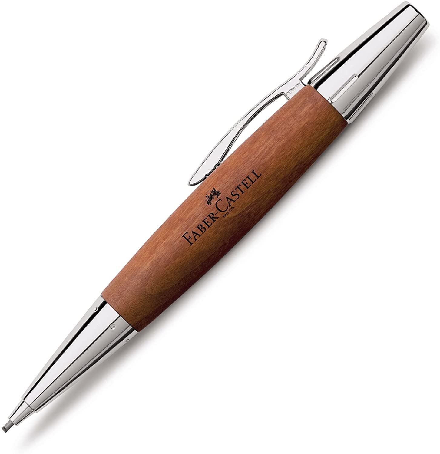 FABER-CASTELL PROP PENCIL WOOD CHROME BROWN Secondary image