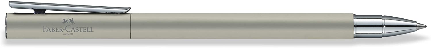 FABER-CASTELL Roller Neo Slim Stainless Steel,Matt - Al Masam Stationery LLC