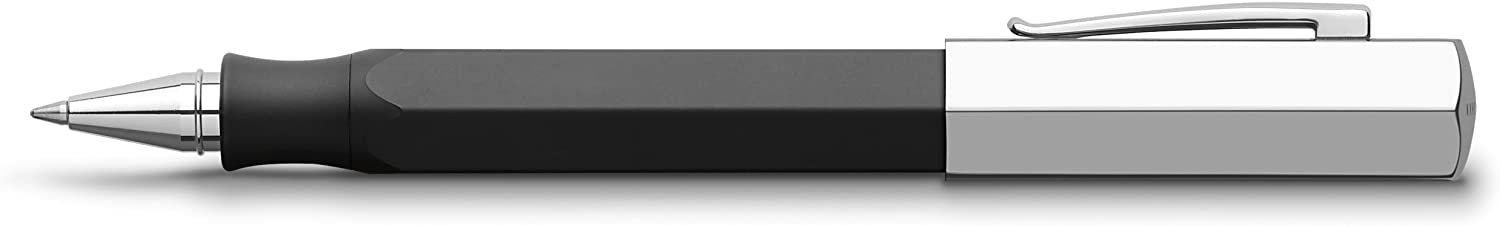 FABER-CASTELL Rollerball pen Ondoro graphite black - Al Masam Stationery LLC Main image