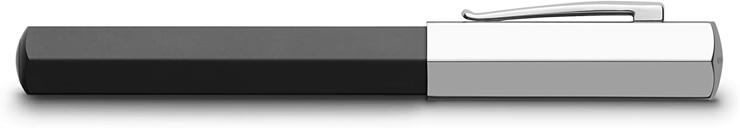 FABER-CASTELL Rollerball pen Ondoro graphite black - Al Masam Stationery LLC