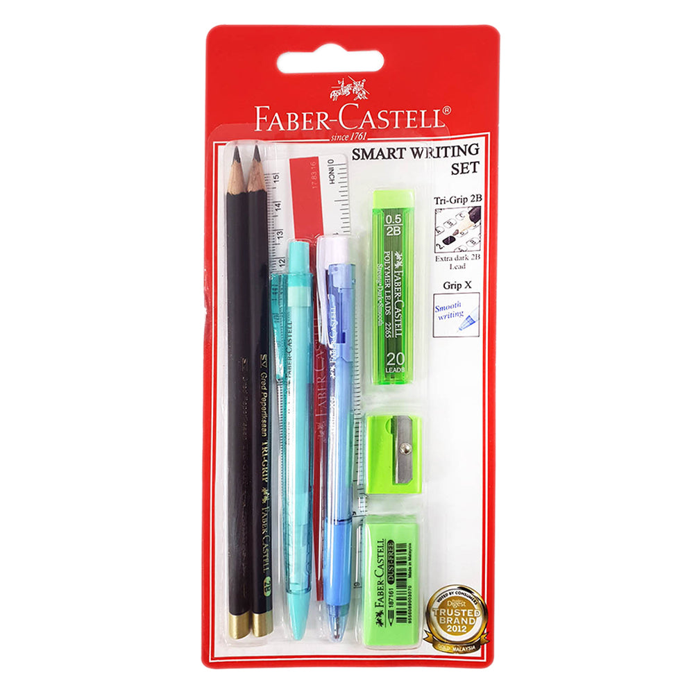 FABER-CASTELL STUDENT WRITING SET-10PC/PK - Al Masam Stationery LLC Main image