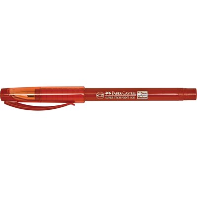 FABER-CASTELL SUPER TECH POINT1.0 RED 10pc/p - Al Masam Stationery LLC Main image