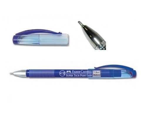 FABER-CASTELL SUPERTECH POINT 1.0BLUE-10pc/p - Al Masam Stationery LLC Main image