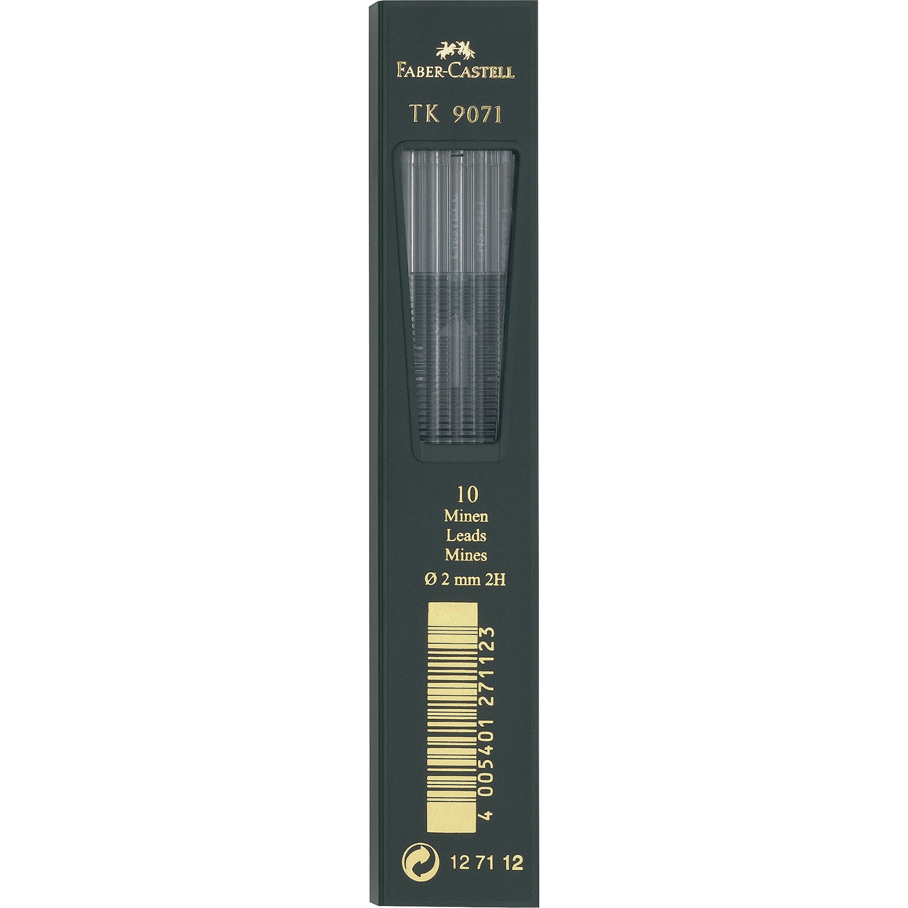 FABER-CASTELL TK 9071 leads - 2H (Pack of 5pc) - Al Masam Stationery LLC Main image