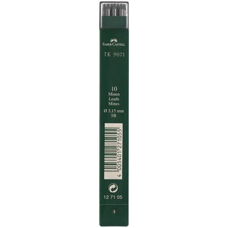 FABER-CASTELL TK 9071 leads - 5B - Al Masam Stationery LLC Main image