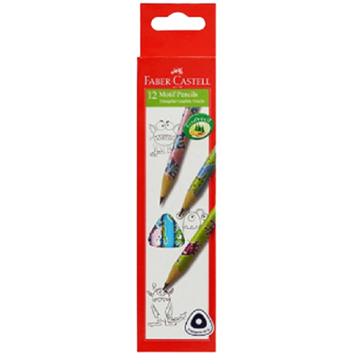 FABER-CASTELL Triangular Motif Pencil Monster - (FCI118311) - Al Masam Stationery LLC Main image