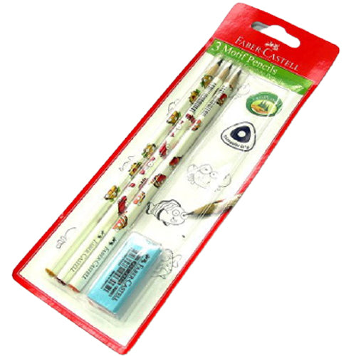 FABER-CASTELL Triangular Motif Pencil Sea Creature - Al Masam Stationery LLC Main image