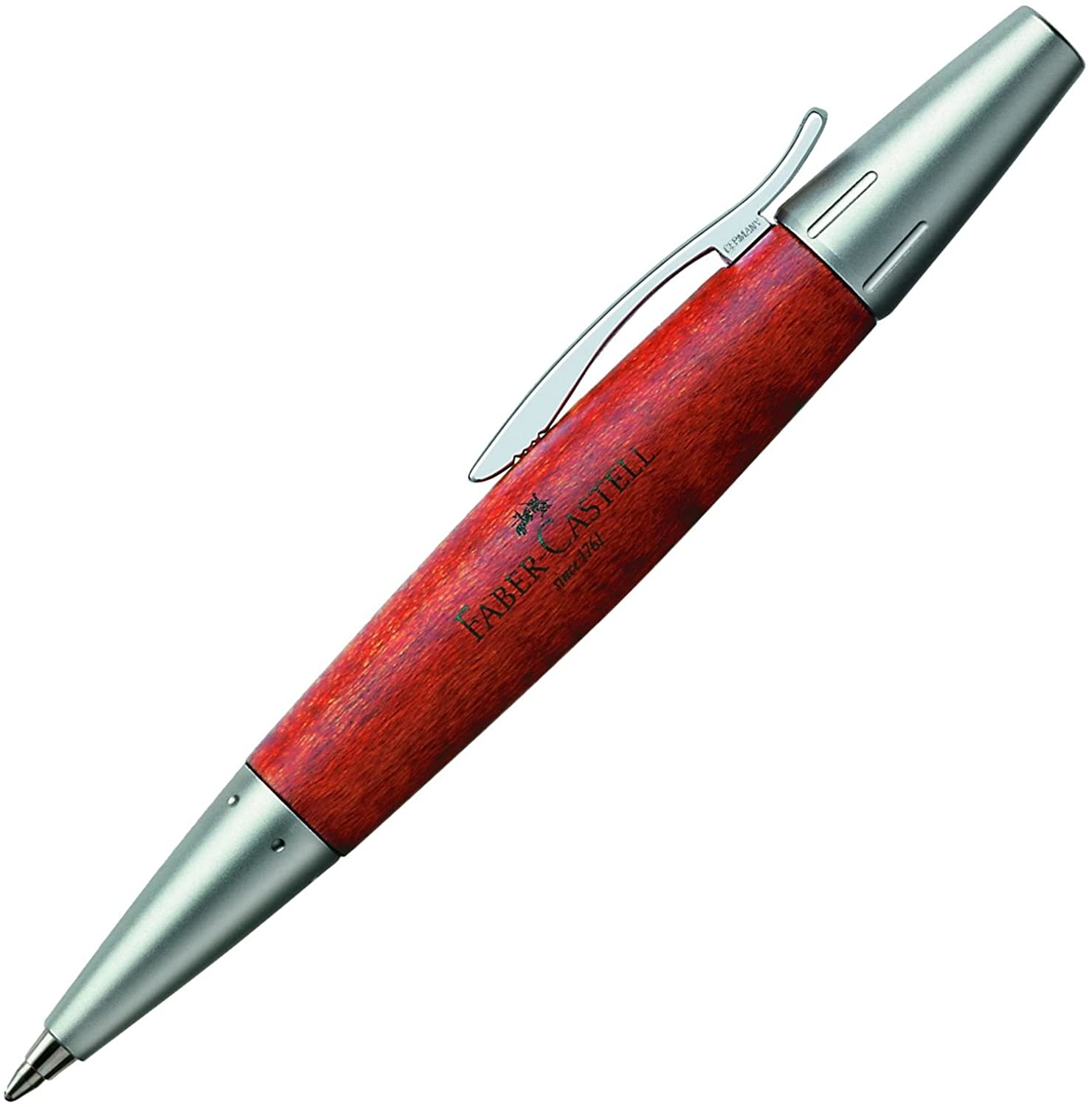 FABER-CASTELL TWIST B.PEN PEARWOOD BROWN - Al Masam Stationery LLC Main image