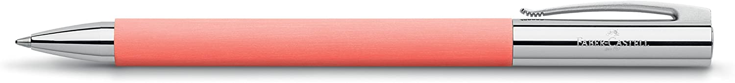 FABER-CASTELL Twist ball pen AMBITION coral - Al Masam Stationery LLC Main image