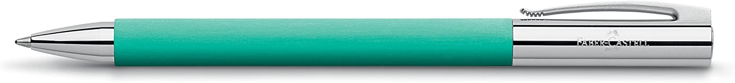 FABER-CASTELL Twist ball pen AMBITION Pacific green - Al Masam Stationery LLC Main image
