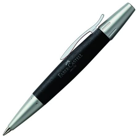 FABER-CASTELL TWIST BALL PEN PEARWOOD BLK - Al Masam Stationery LLC Main image