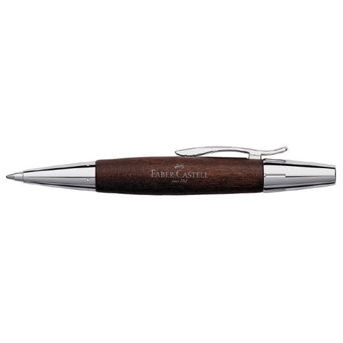 FABER-CASTELL TWIST BALLPEN BROWN/CHROM - Al Masam Stationery LLC Main image