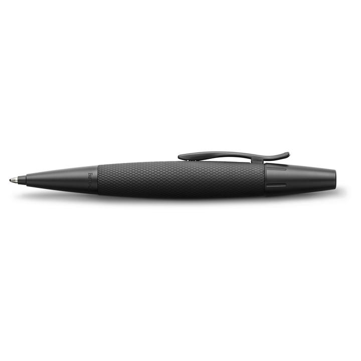 FABER-CASTELL BALLPOINT PEN E-MOTION PURE BLACK - Al Masam Stationery LLC Main image