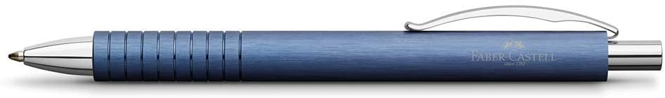 FABER-CASTELL Ballpoint pen Essentio Aluminium Blue - Al Masam Stationery LLC Main image