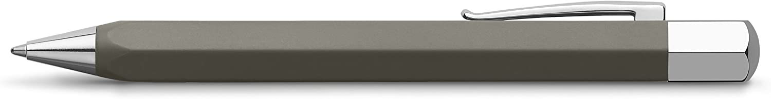 FABER-CASTELL Ballpoint pen Ondoro Greybrown - Al Masam Stationery LLC Main image