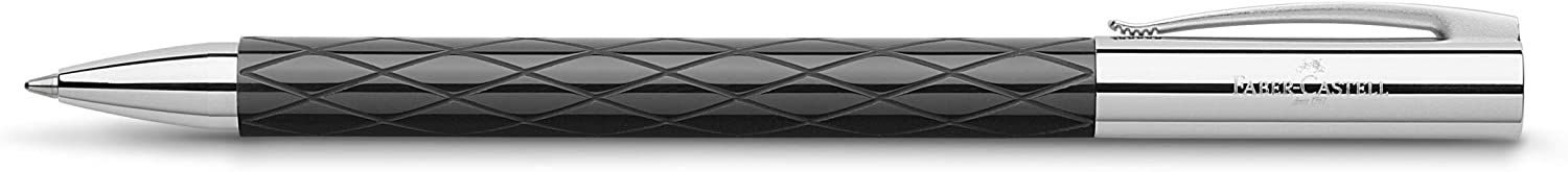 FABER-CASTELL BP PEN AMBITION ROMBUS BLACK - Al Masam Stationery LLC Main image