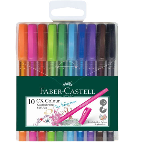 FABER-CASTELL CX 0.7 B/PEN BLUE - Al Masam Stationery LLC Main image