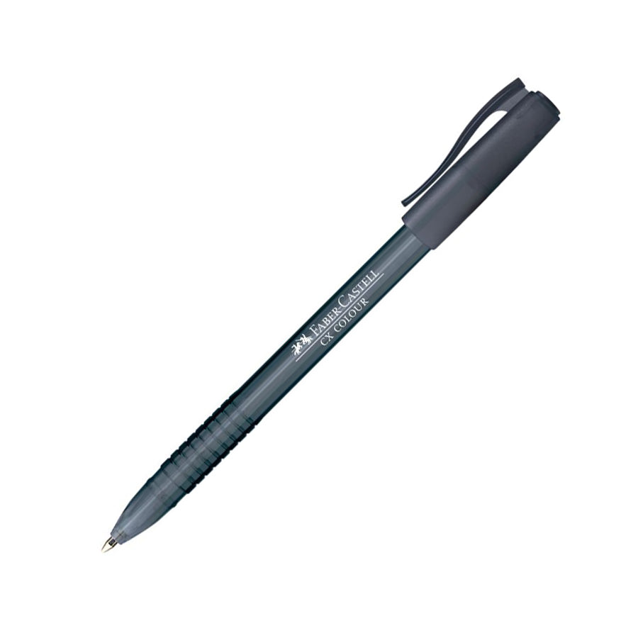 FABER-CASTELL CX 0.7 BALLPEN BLACK - Al Masam Stationery LLC Main image
