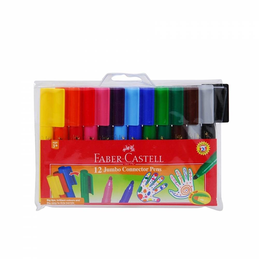 FABER-CASTELL JUMBO CONNECTOR PEN - (Pack of 12) Secondary image