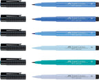 FABER-CASTELL PITT Artist Pen Shades of Blue - Al Masam Stationery LLC