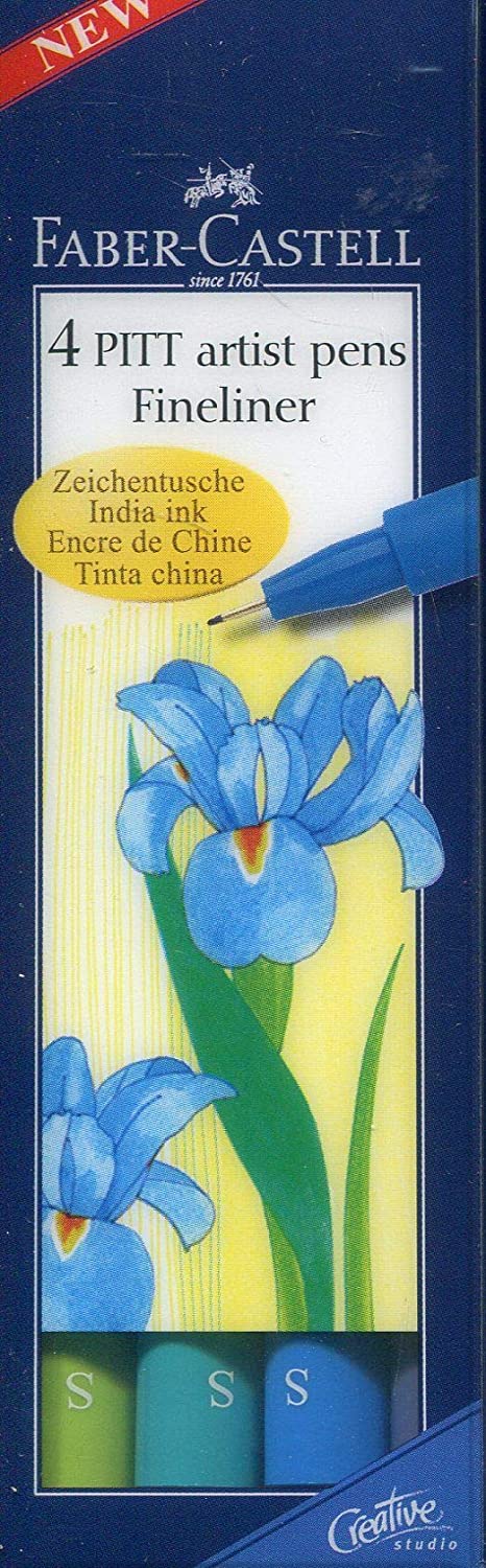 FABER-CASTELL PITT Artist Pens S Cold Colors - Al Masam Stationery LLC Main image